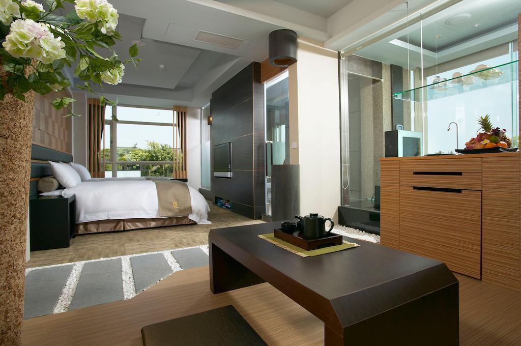 Hefong Faddism Hotel Toucheng Rom bilde